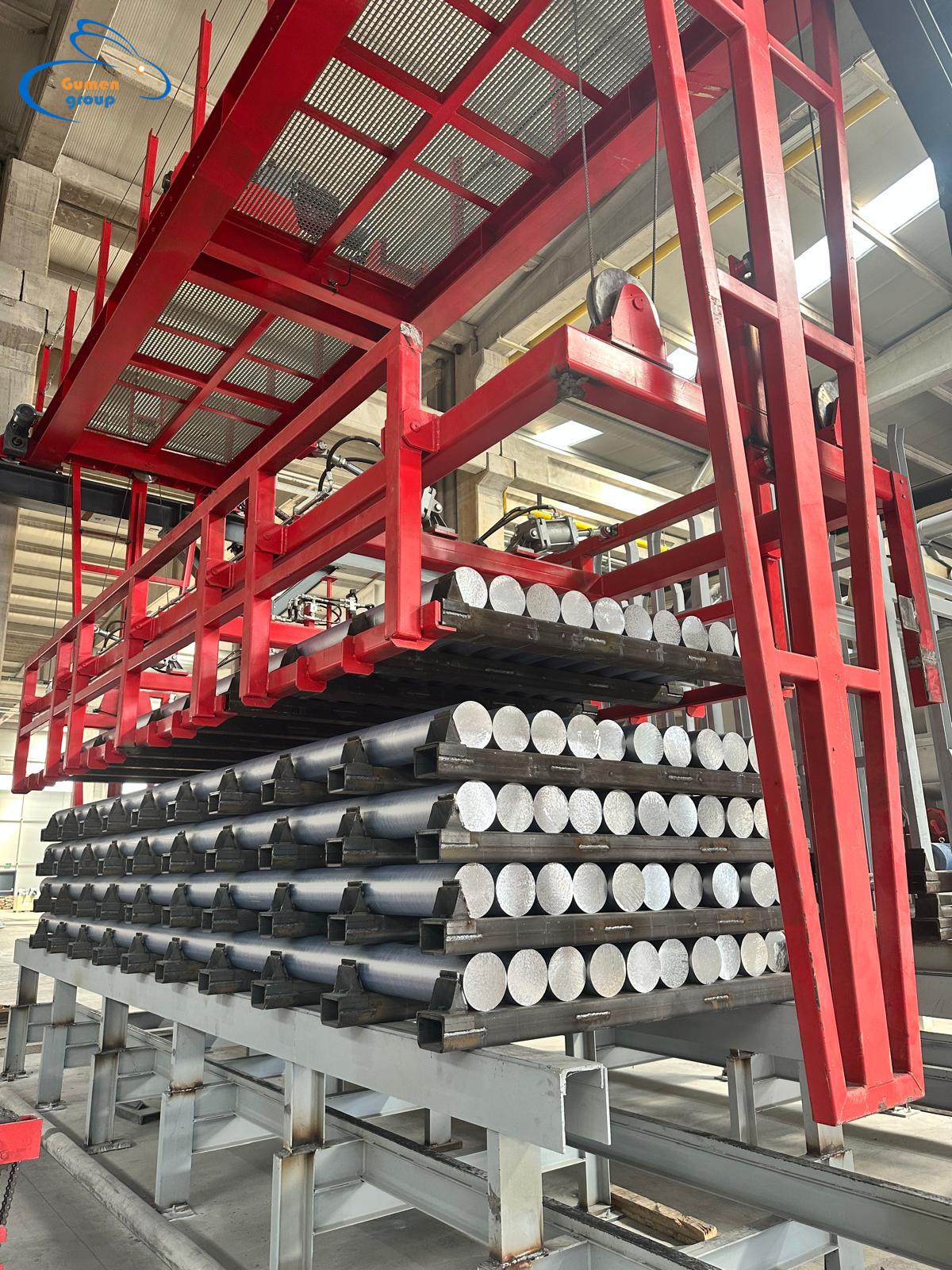 Automatic Stacker & Destacker & Ultrasonic Test & Weight & Packing Unit Video